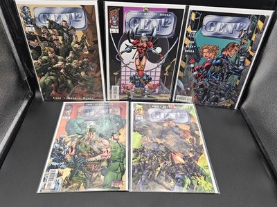 Gen12 #1-#5 Complete Series  Image Comics 1998 / FREE SHIPPING 