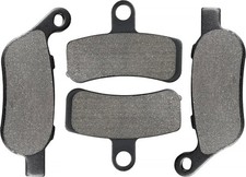 Front and Rear Brake Pads for Harley Davidson Fatboy, Softail Deluxe, Heritage