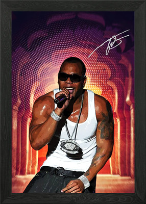 Flo Rida Gerahmtes Wandbild Poster Leinwanddruck Bild