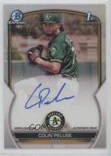 2023 Bowman Chrome Prospect Auto Refractor /499 Colin Peluse #CPA-CPE Auto 15tx
