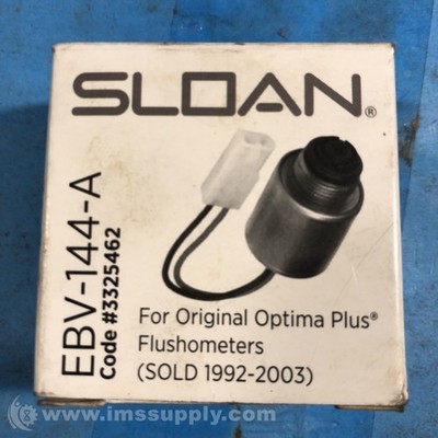 Sloan EBV-144-A Isolated Solenoid Operator FNFP