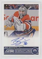 2013-14 Panini Rookie Anthology Score Signatures Ben Scrivens #SS-BSV Auto 4pn