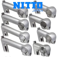 Nitto Technomic NTC-225 Silver 22.2mm Long Quill Stem 26.0mm Clamp Pick Length