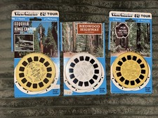 View-Master California Parks Reels Lot   Sequoia, Redwood Hwy, Muir Woods