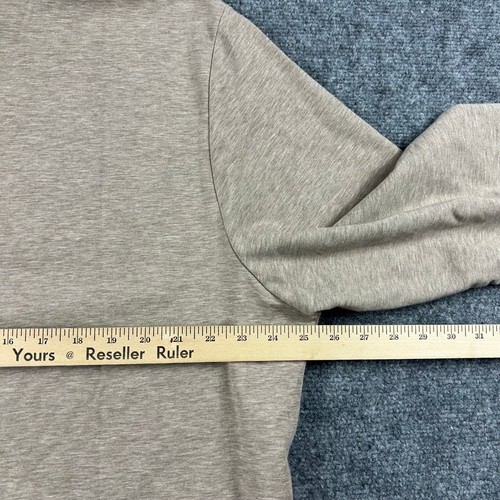 Travis Mathew Cloud Quarter Zip 2.0 Mens 2XL Portabella Tan Fleece Pullover Golf - Picture 9 of 10
