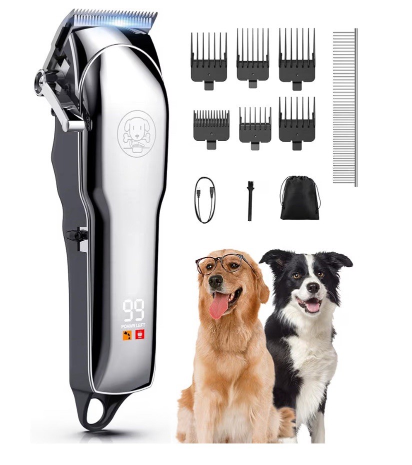 Cordless Dog Clippers Thick Hair Grooming Kit