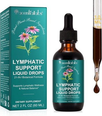 Acential Labs Lymphatic Support Liquid Drops 60 mL - FREE SHIPPING!!!