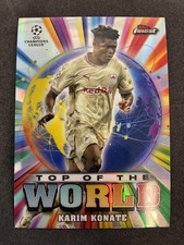 2024-25 Topps Finest UEFA Club #TW-15 Karim Konate Top of the World Insert