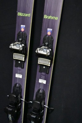 BLIZZARD BRAHMA 88 SKIS SIZE 187 CM WITH MARKER BINDINGS | eBay
