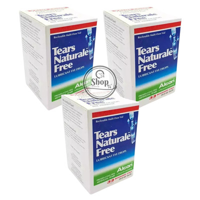 ALCON TEARS NATURALE 0.8ml X 32 Vials FREE Lubricant Eye Drops