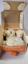 Vtg Royal Doulton Bunnykins Childrens 5 Piece Dinnerware Set New