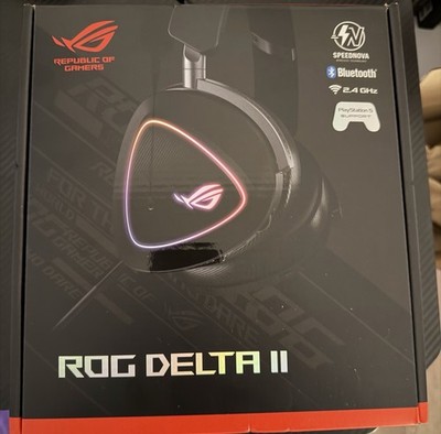 ASUS ROG Delta II Wireless Gaming Headset (BT, ROG SpeedNova 2.4GHz, 3.5mm