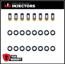 Dodge Ram V8 4.7L 5.7L Fuel Injector Service / Rebuild Kit Orings Filters Pintle