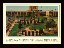POSTCARD : ARIZONA - PHOENIX AZ - VIETNAM VETERANS MEMORIAL BOLIN PLAZA