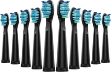 10 Pack Toothbrush Replacement Heads Compatible with Fairywill FW-507/508/515