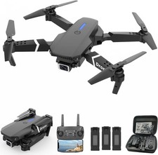2025 New RC Drone With 4K HD Camera WiFi FPV Foldable Quadcopter  3 Batteries