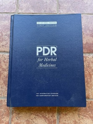 PDR for Herbal Medicines Medical Economics First Edition Hardcover Herbal
