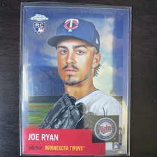 2022 Topps Chrome Platinum Anniversary Joe Ryan #145 RC Rookie Twins