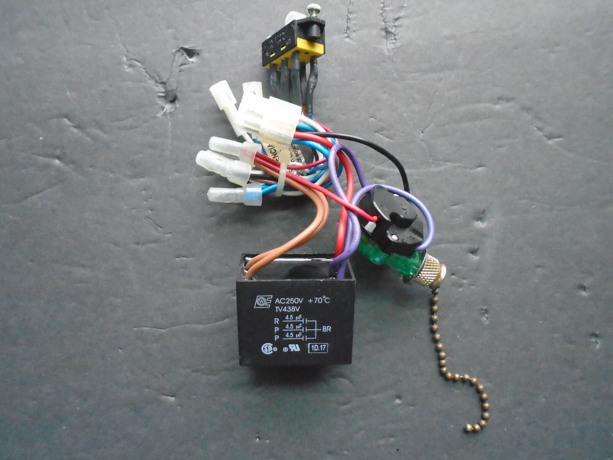 Ceiling Fan Wire Colors Purple Shelly Lighting