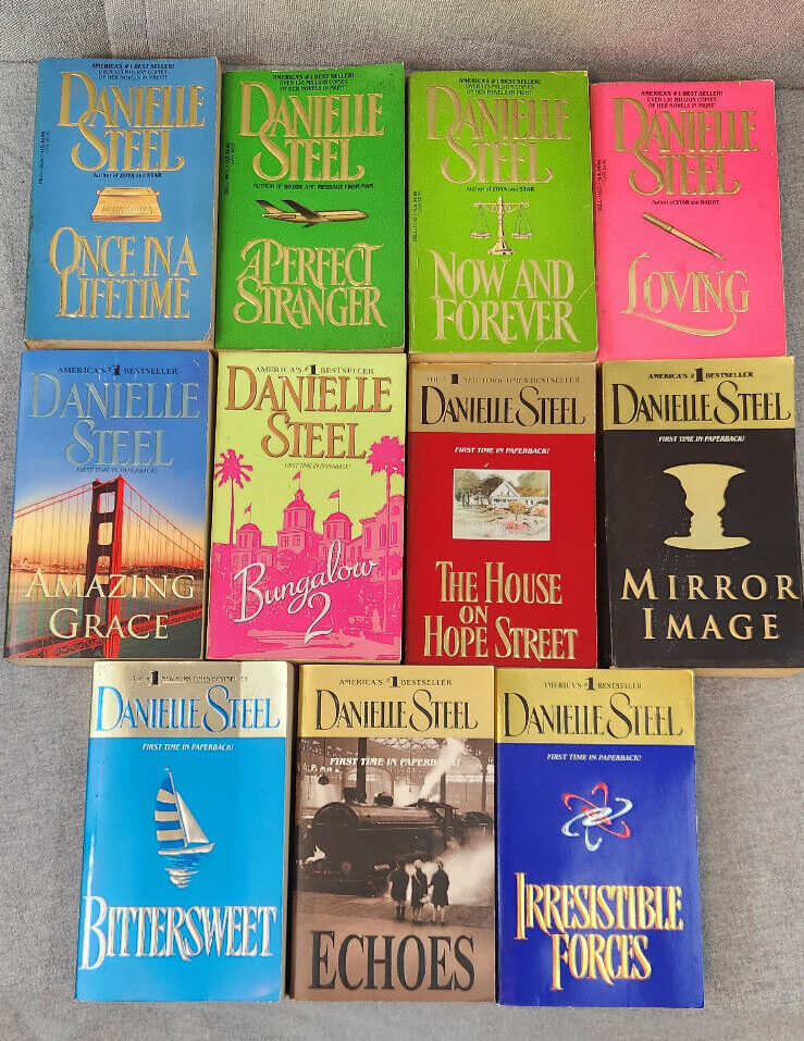Danielle Steel Paperback 11 Books Lot Bundle Bittersweet Loving Amazing