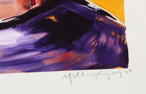 Yolanda Gonzalez Monotype Silkscreen Print Alicia 2007 Self Help Graphics - Picture 6 of 9