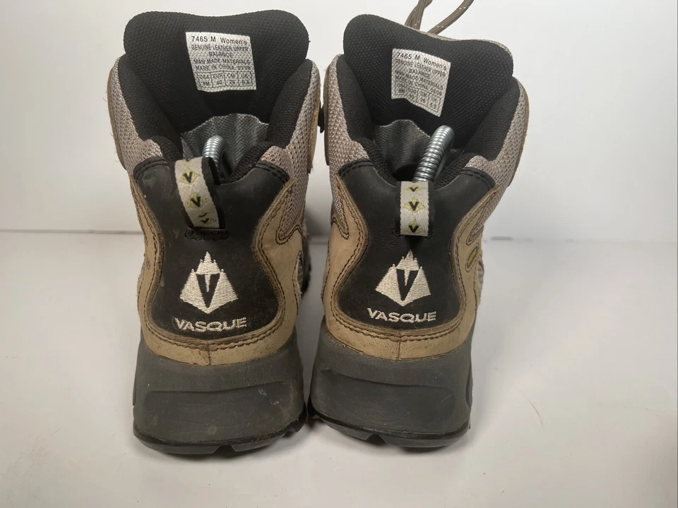 Vasque Breeze 7465 Mid GTX Impermeable Botas de Senderismo Zapatos Marrón Mujer Talla 9M Foto 4 de 4