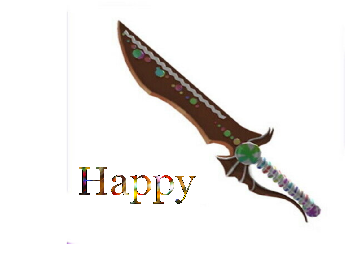 CHROMA GINGERBLADE💚❤️🌈FAST DELIVERY!!!!💚❤️🌈MM2 MURDER