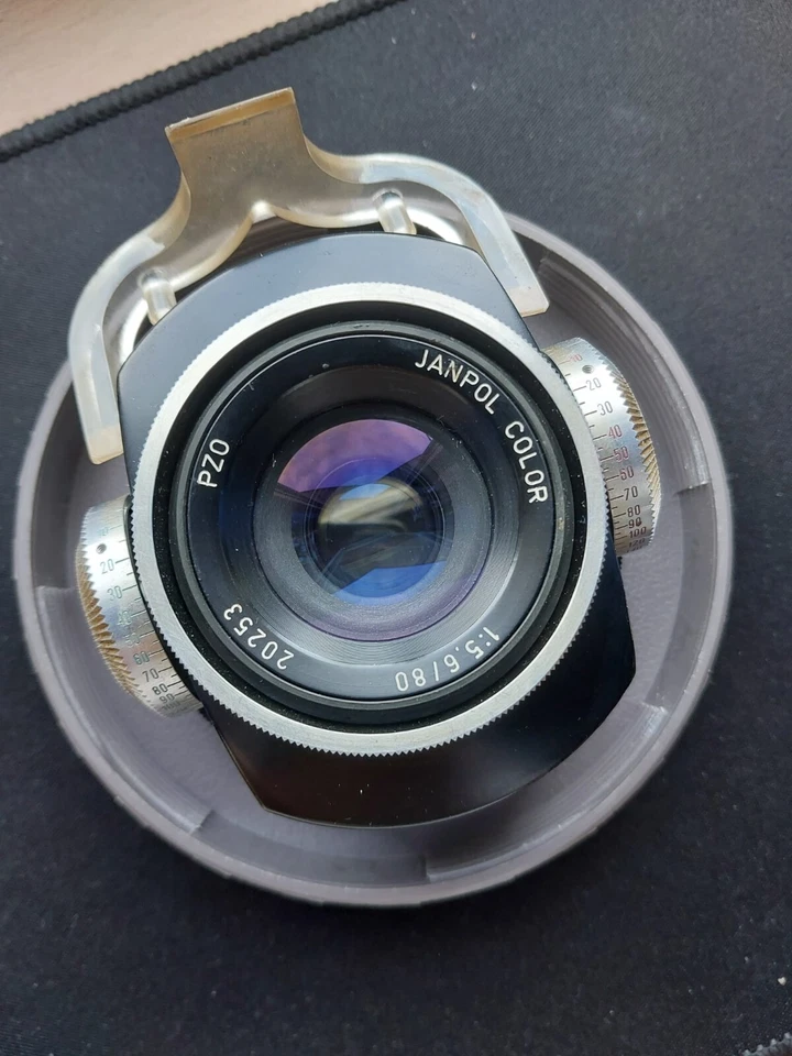 Lente DE COLECCIÓN JANPOL COLOR 5,6/80 mm Polonia Lente para cámara fotográfica  Foto 2 de 4