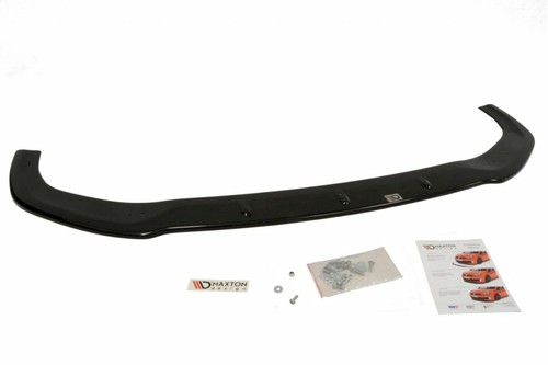 Front Diffuser Diffusor Maxton Design Gloss Black Abs For Fiesta Mk7 - Picture 3 of 3