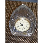 Crystal Clear Glass Clock