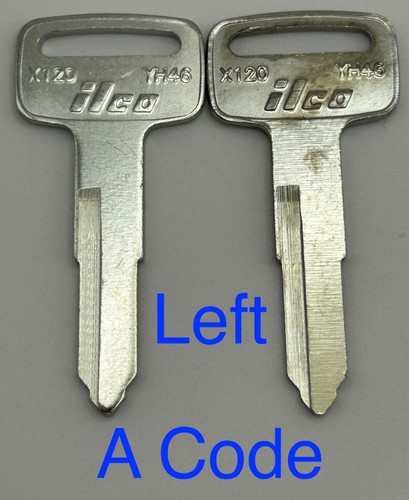 2 Key Blanks Yamaha ATV 1993+ 4 Wheeler Warrior Blaster Grizzly A11111-A8000