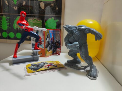 Kinder Sorpresa Gransorpresa Gigante Pasqua 2023 Spider-Man Rhino Spiderman - Foto 1 di 1