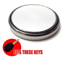 Baterías de repuesto Renault Clio para llavero/control remoto de 2/3 botones (1 batería)