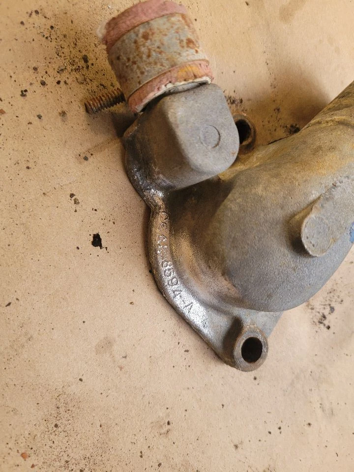 1966 Ford Ltd Custom 500 240 Galaxie caixa termostato C6AE-8594-A 240 - Imagem 2 de 4