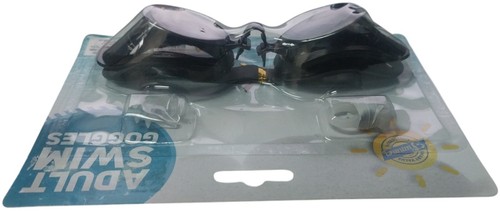 Home Smart Adult Size Black Swim Googles - 第 3/3 張圖片