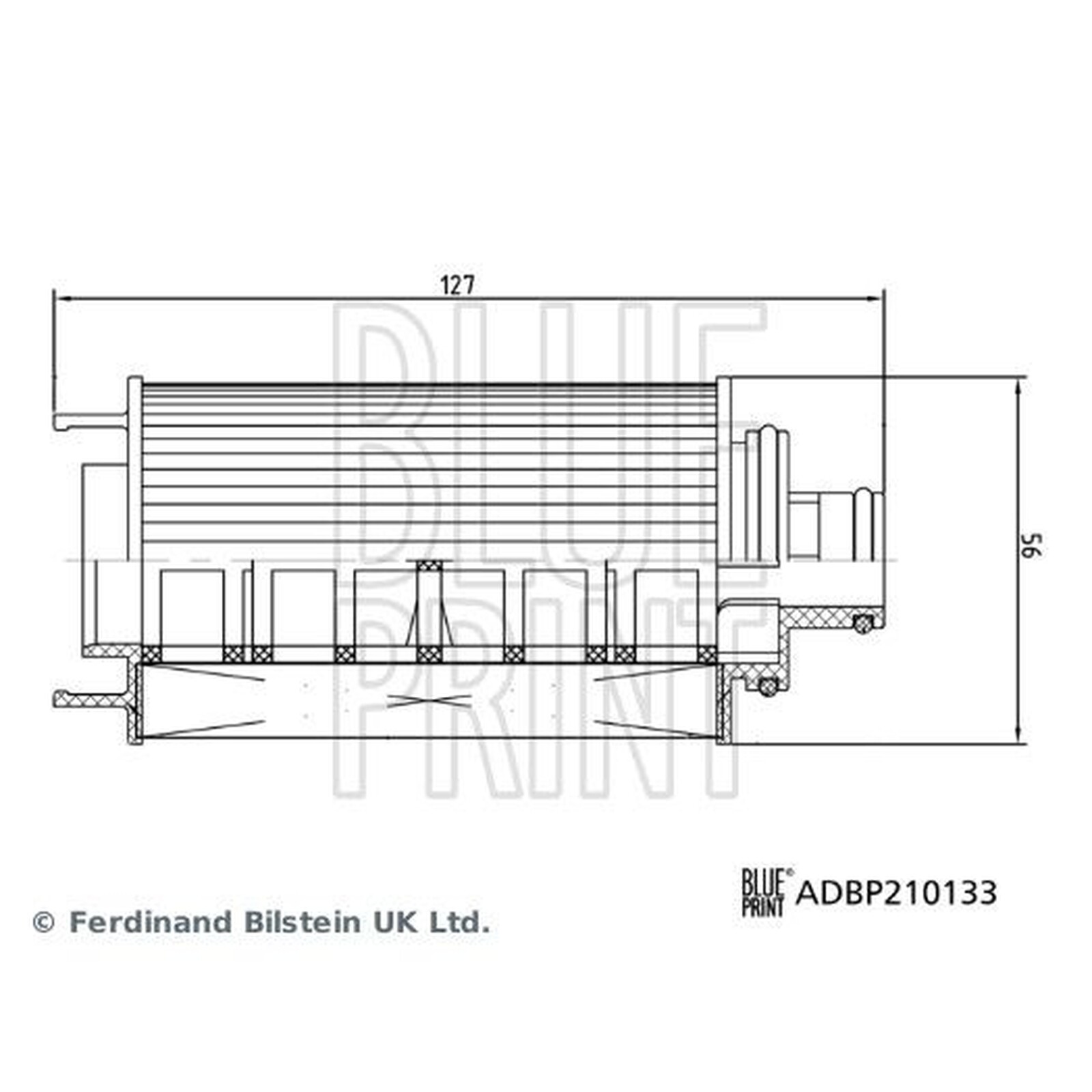 Blue Print Oil Filter ADBP210133 - Image 6