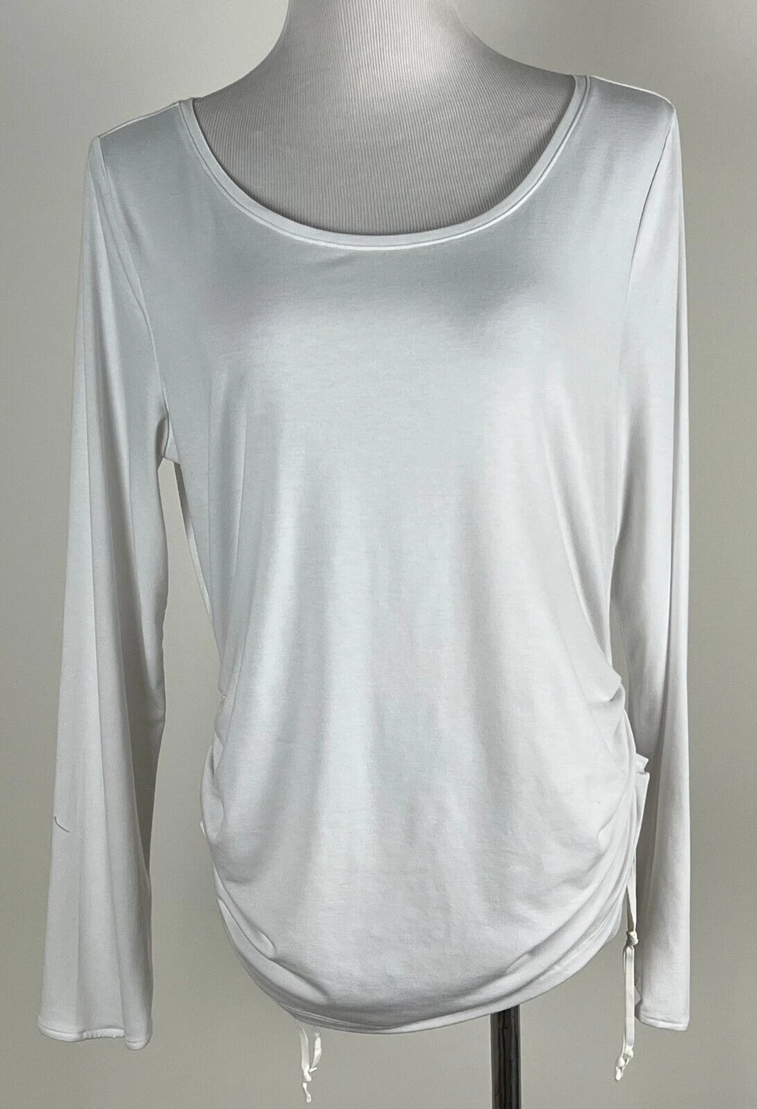 athleta l/s soft stretchy encore cinch shirt