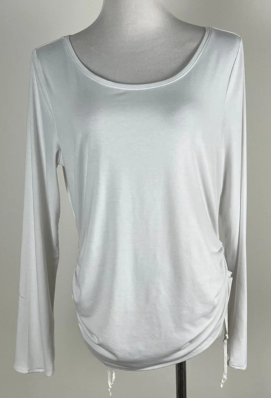 athleta l/s soft stretchy encore cinch shirt