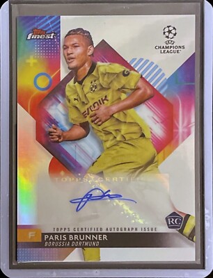 Paris Brunner Auto - 2023-24 Topps Finest - Rookie #A-PB