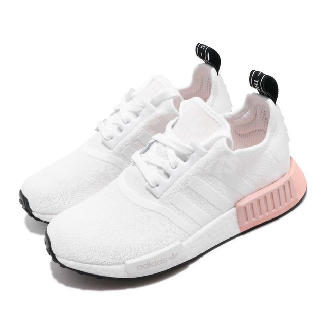 adidas nmd white pink womens