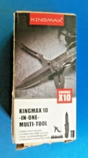 KINGMAX 10-in-One Tactical Multi Tool W/ Screw   Driver Set T-36