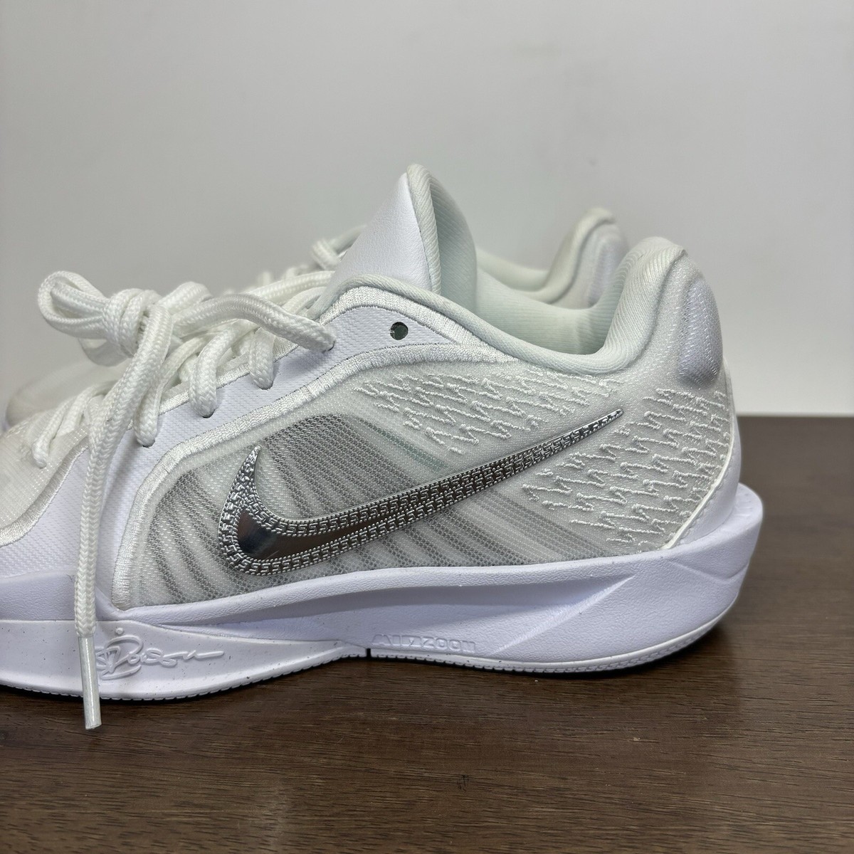Nike SABRINA 2 EP 6.5 UK ホワイト/シルバー24.5 Nike Sabrina 2 White Noise Metallic Silver FQ2174 101