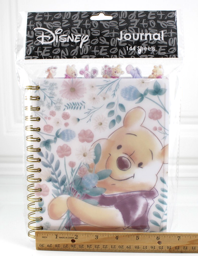 Disney Winnie The Pooh Acquerello Tabbed Spirale Diario Quaderno 6 Schede Nuovo 2024 - Foto 11 di 12