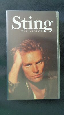VHS-Kassette ''STING'' THE VIDEOS