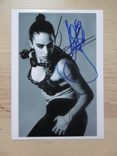 Diamanda Galas autograph signed 13x18 cm picture