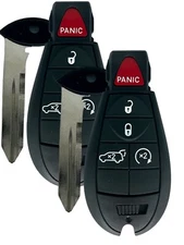 2 For 2008 2009 2010 2011 2012 2013 Jeep Grand Cherokee Remote Start Key Fob