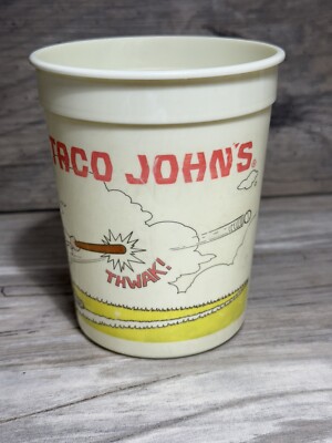 Vintage Taco John s Plastic Cup Swing into Spring