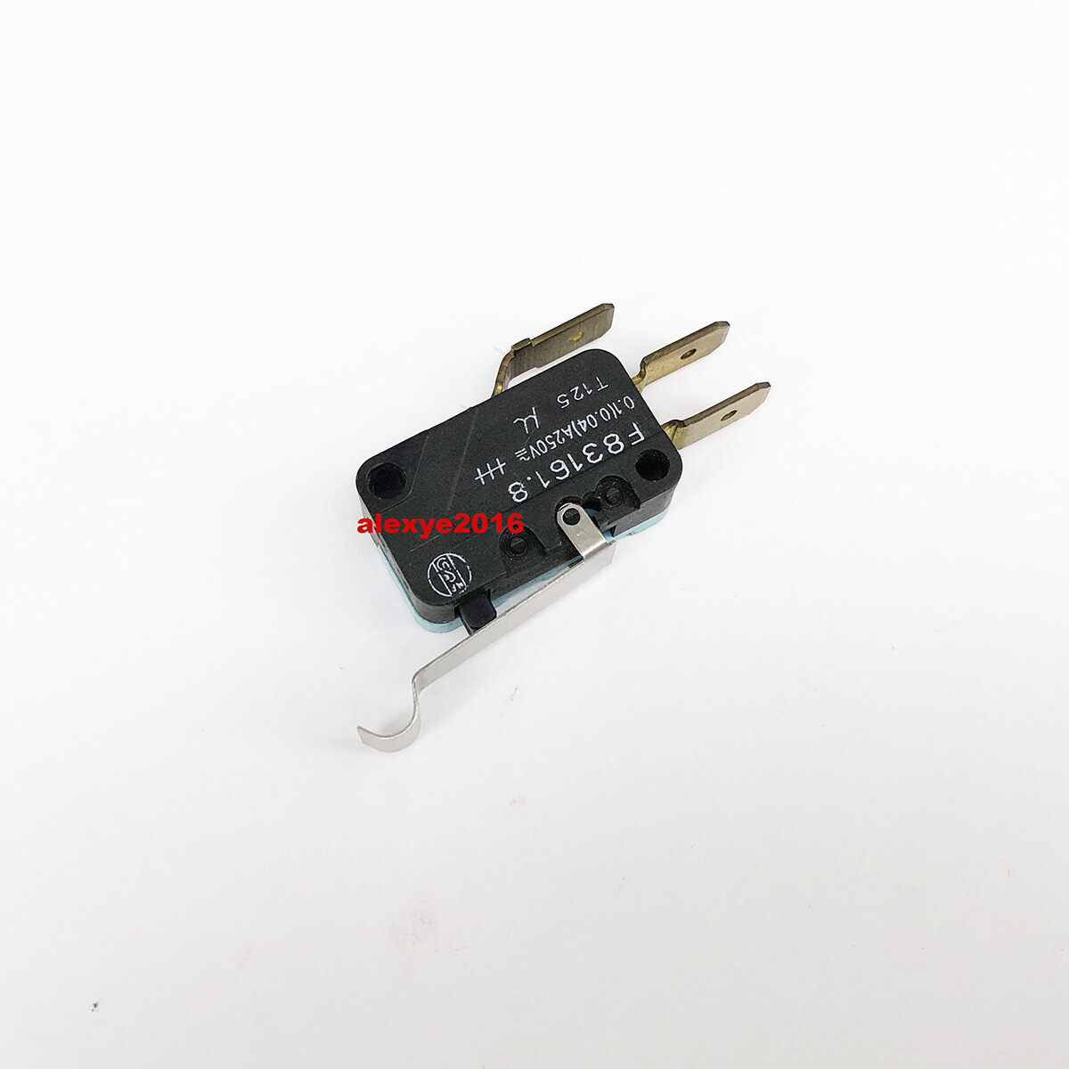 Crouzet F83161.8 Microswitch with Press Lever 3 Pins 0.1(0.04)A
