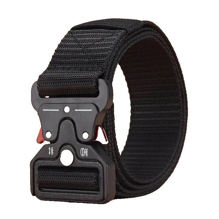 Нейлоновые черные ремни размер XL для мужчин