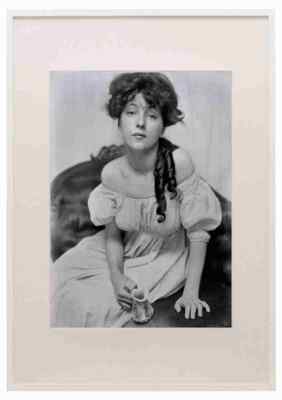 Nesbit Evelyn 1 A3 A4 gerahmtes Druckbild